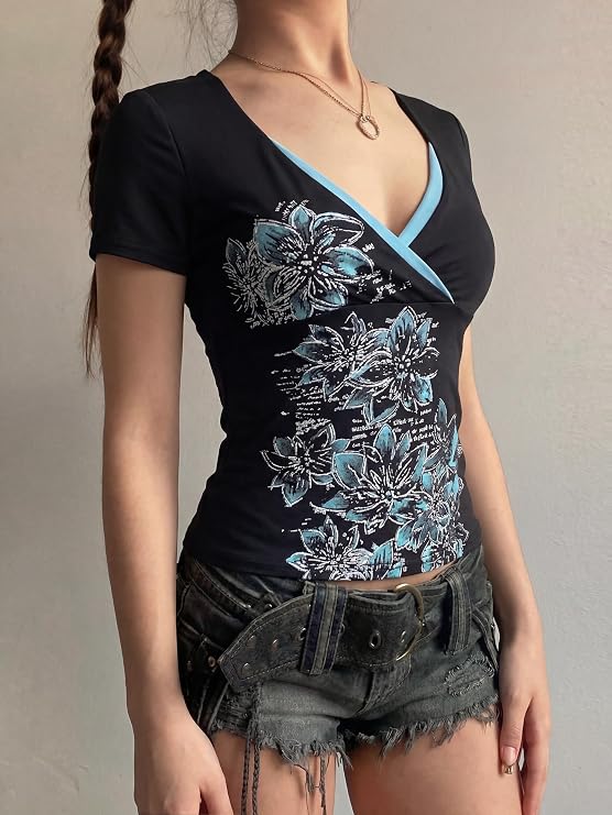 Fairy Grunge Short Sleeve Shirts
