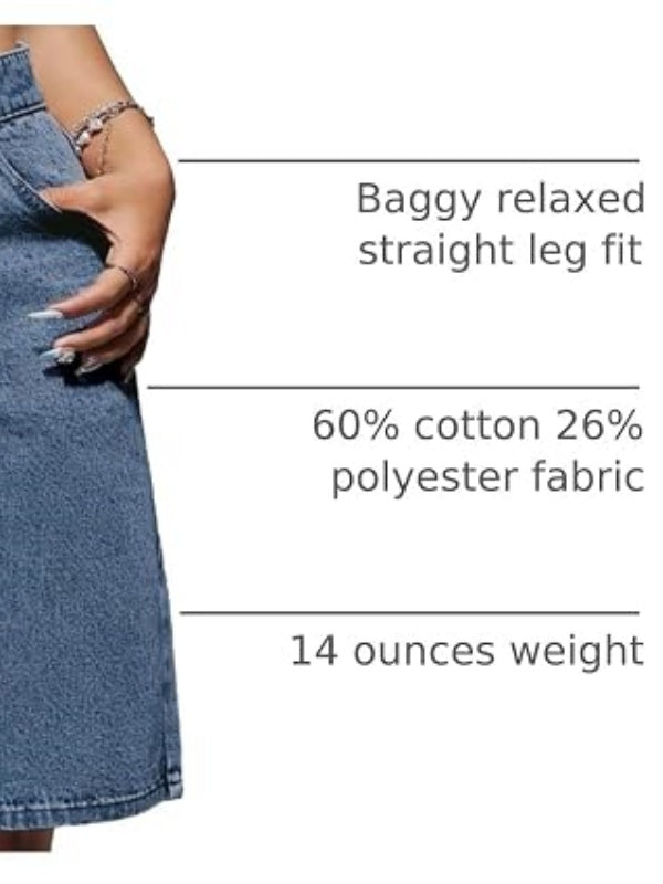 Women High Waisted Denim Bermuda Shorts