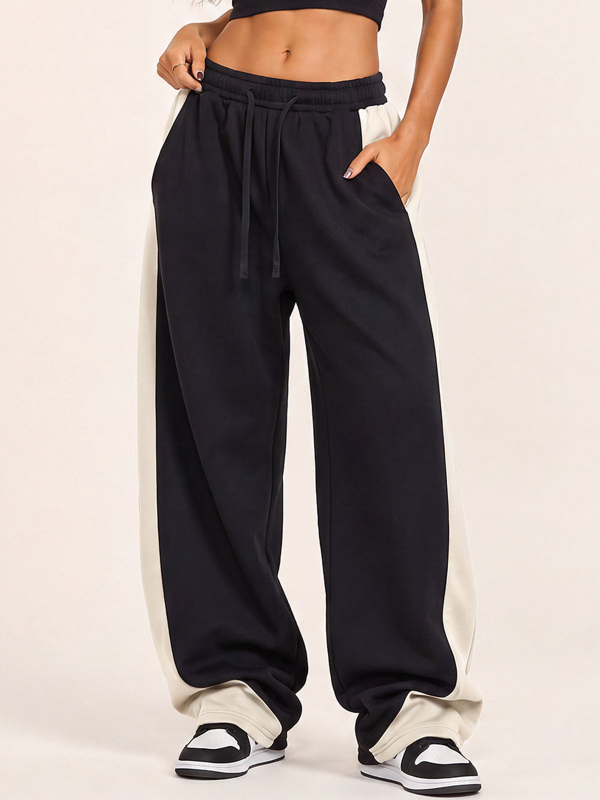 Women's Barrel Baggy High Waisted Sweatpants