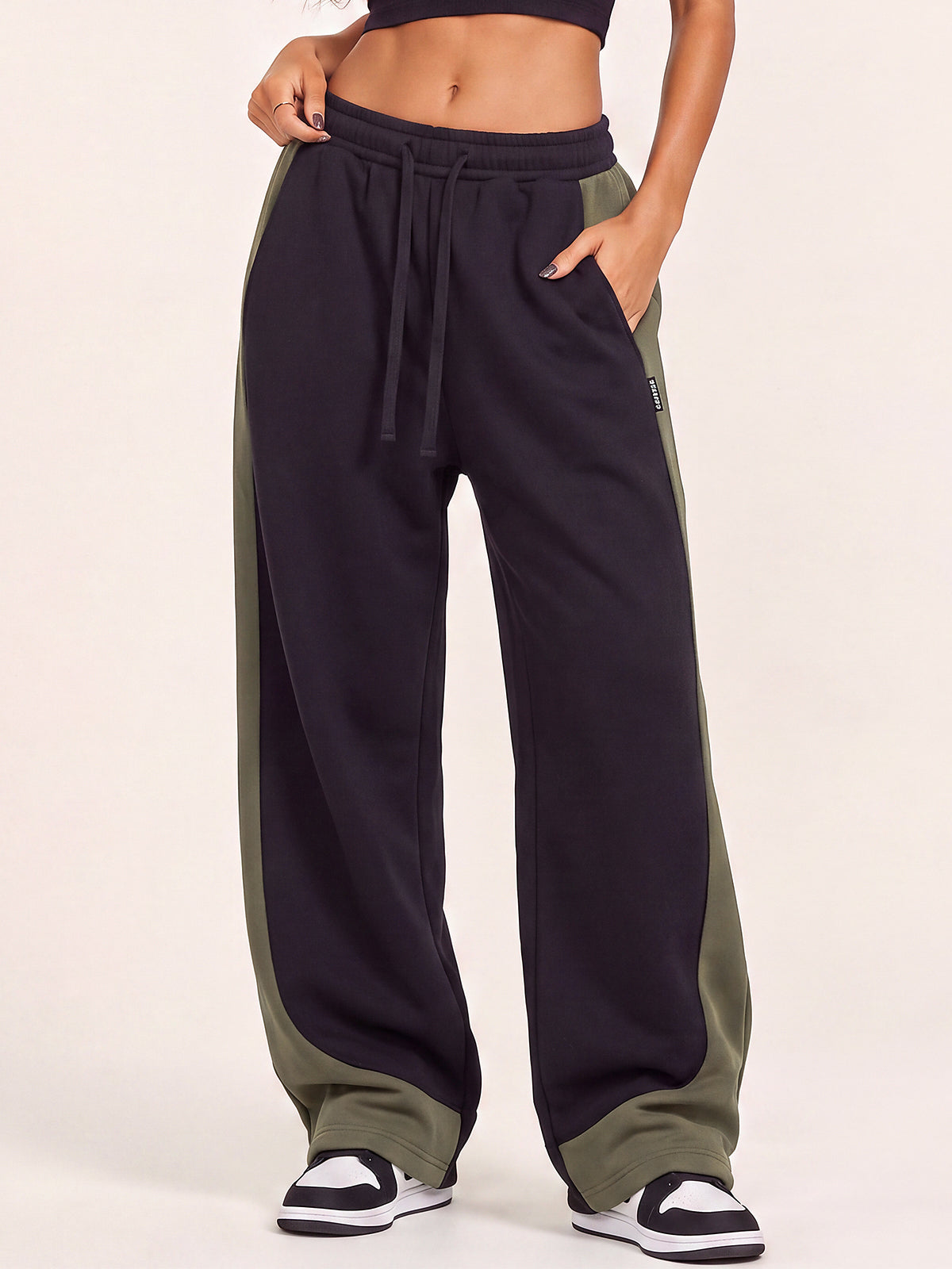 Women's Barrel Baggy High Waisted Sweatpants