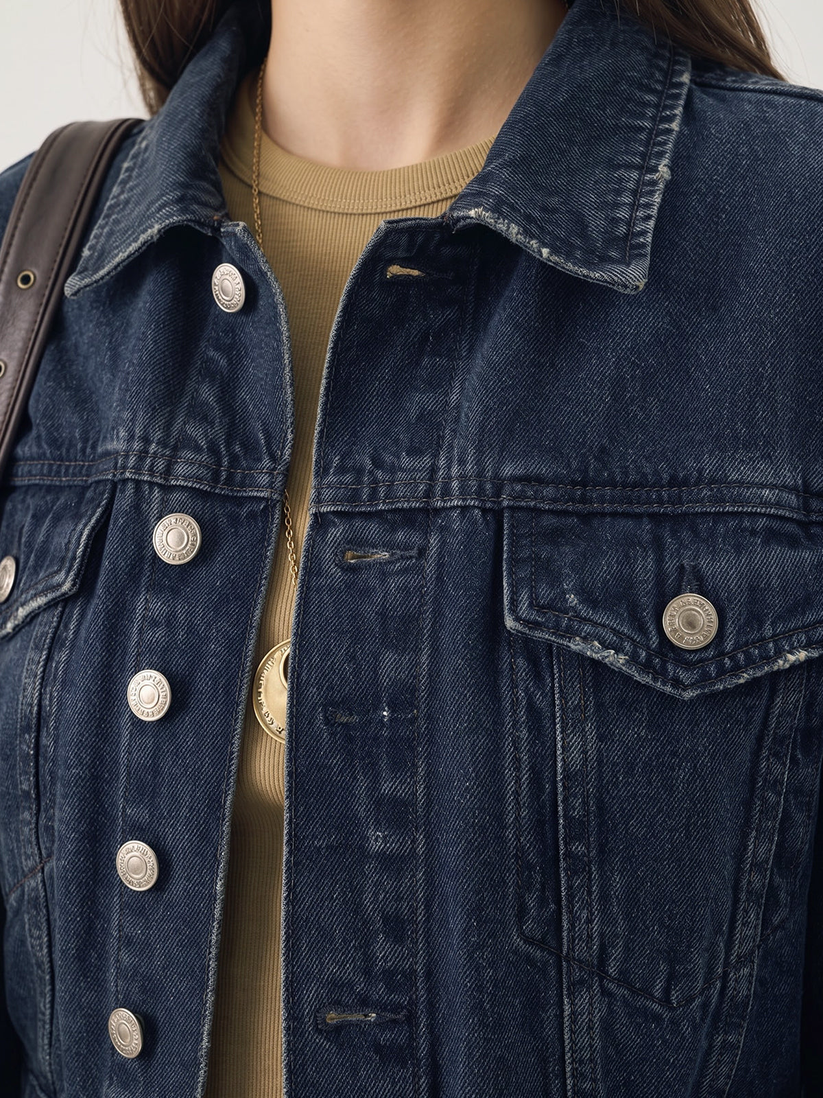 Women's Cropped Denim Jacket