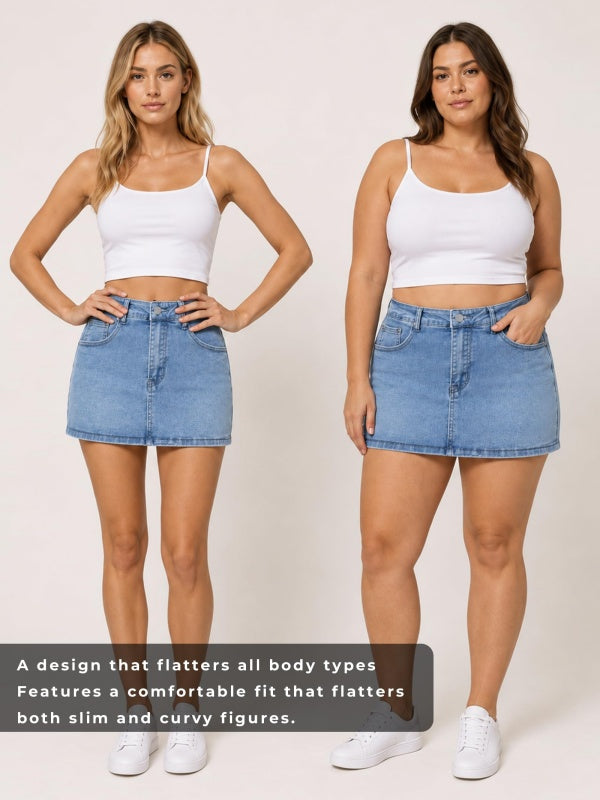 Women's Stretchy Casual Skorts