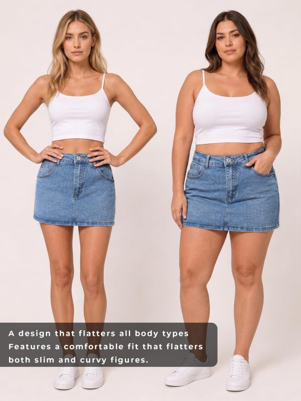 Women's Stretchy Casual Skorts