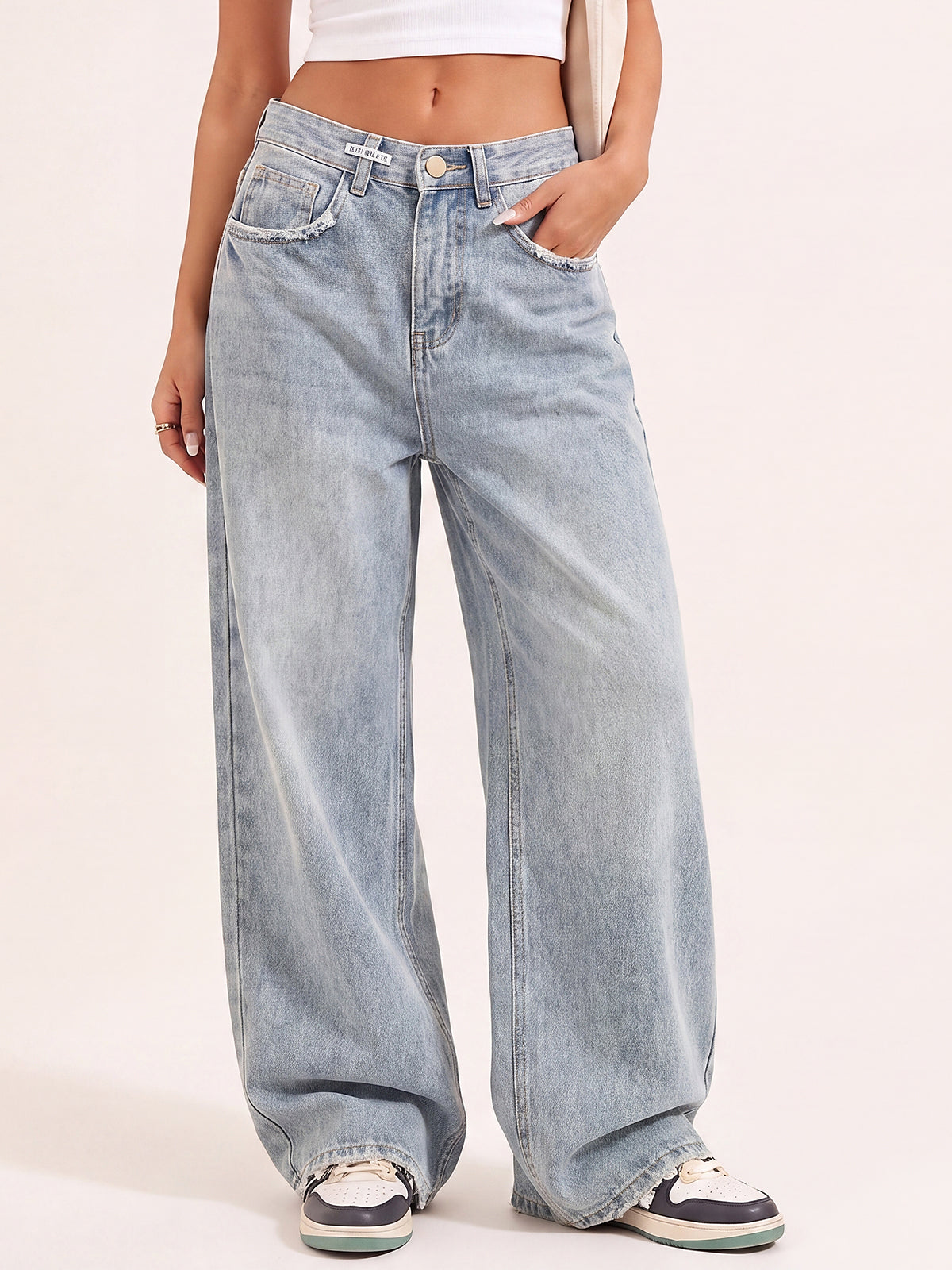 Dark Wash Vintage Baggy Jeans
