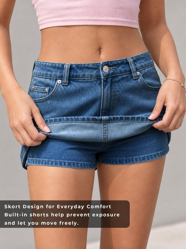 Women's Stretchy Casual Skorts