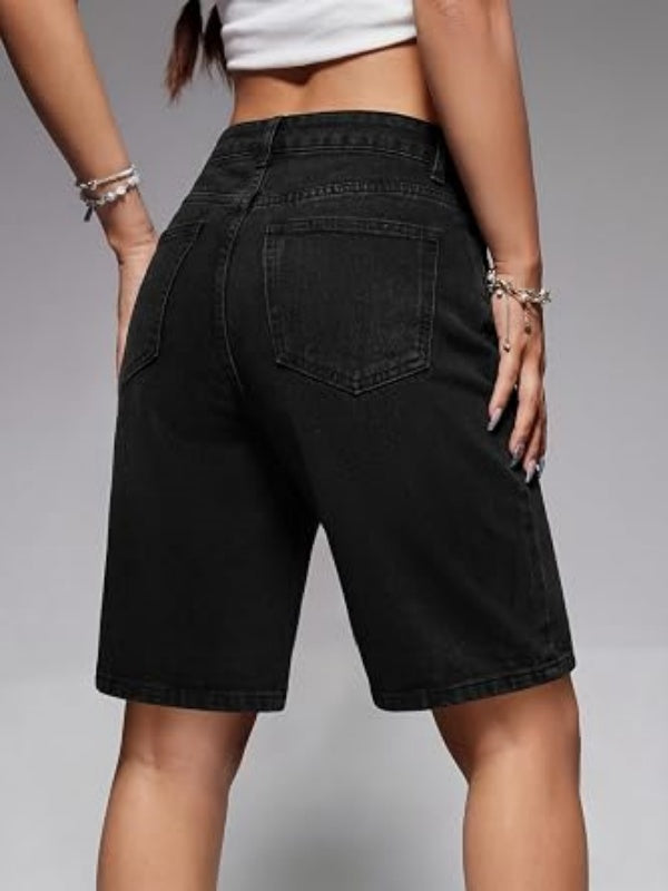 Women Jorts Baggy Jeans Shorts High Waisted Denim
