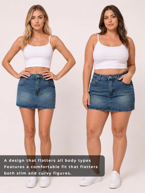 Women's Stretchy Casual Skorts