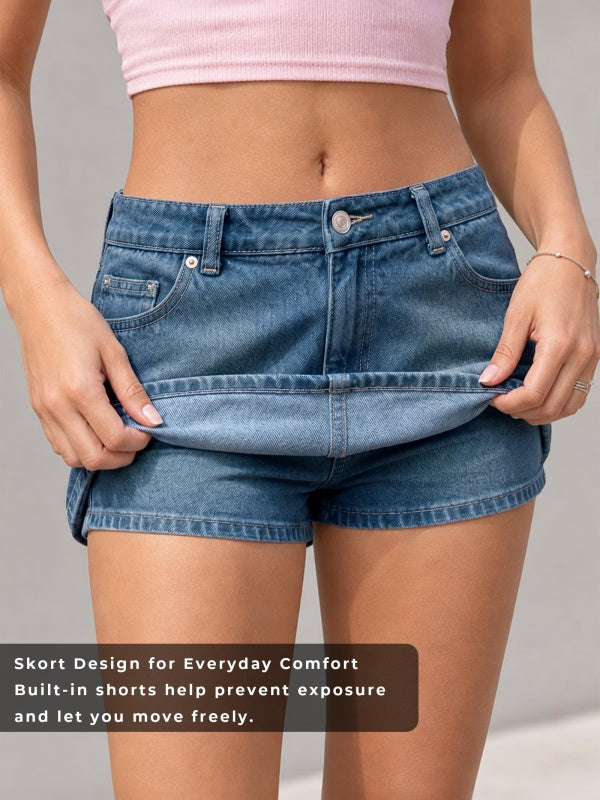 Women's Stretchy Casual Skorts